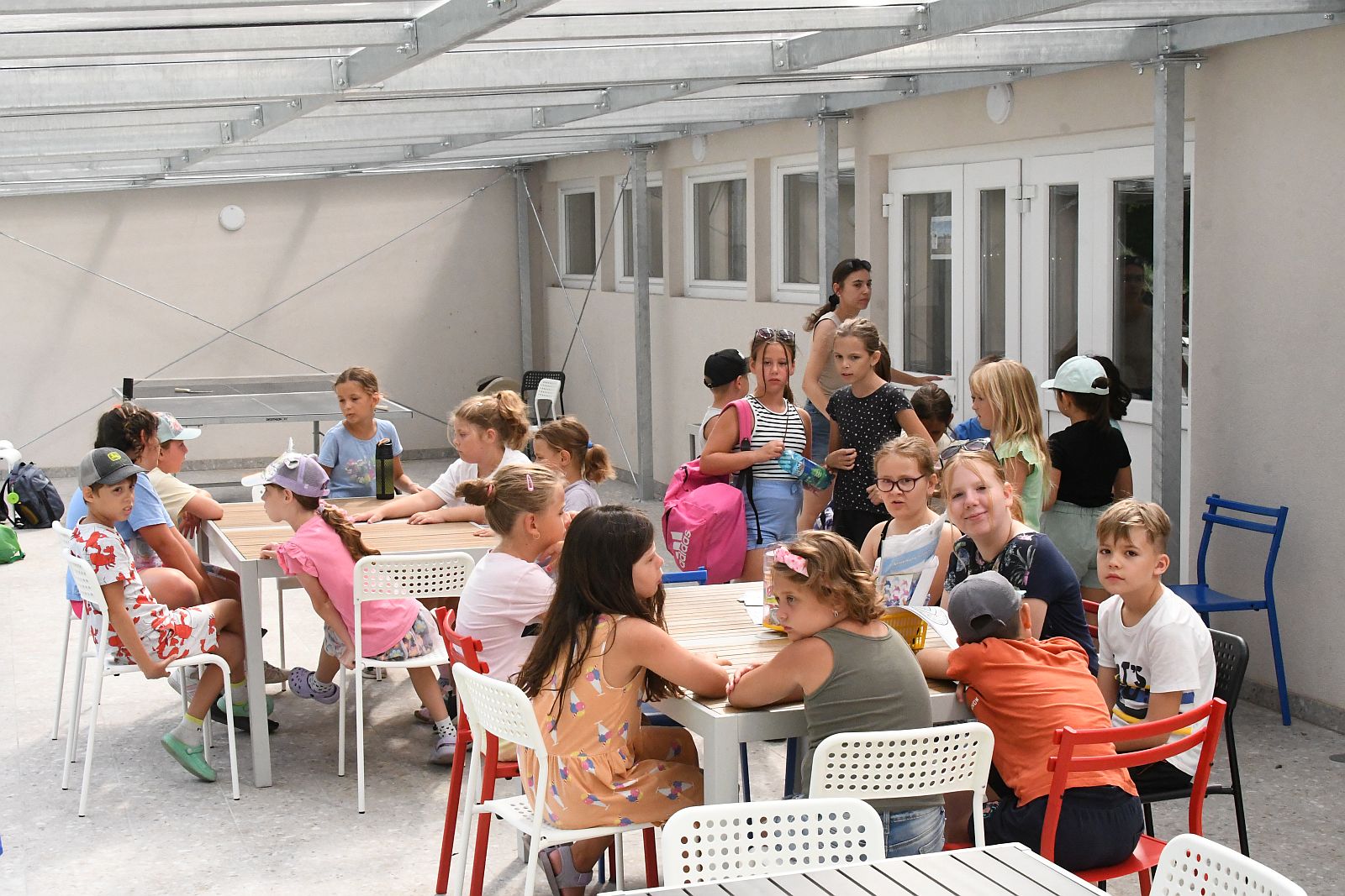 Zajlik az élet a Bregyó-közi Napközis Táborban